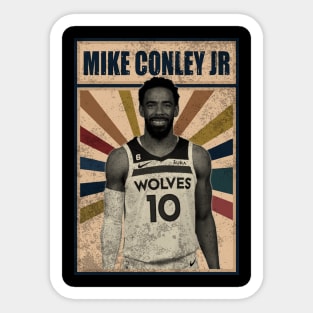 Minnesota Timberwolves Mike Conley Jr Sticker